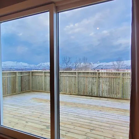 Apartment Panoramic Northern Lights On Of Island Tromsø