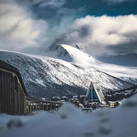Panoramic Northern Lights On Of Island